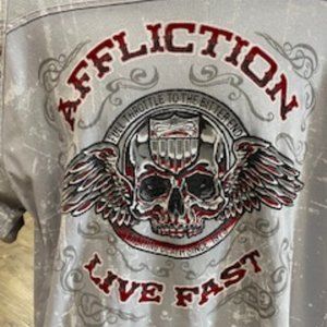 Men's 3XL Full Throttle Affliction T-shirt